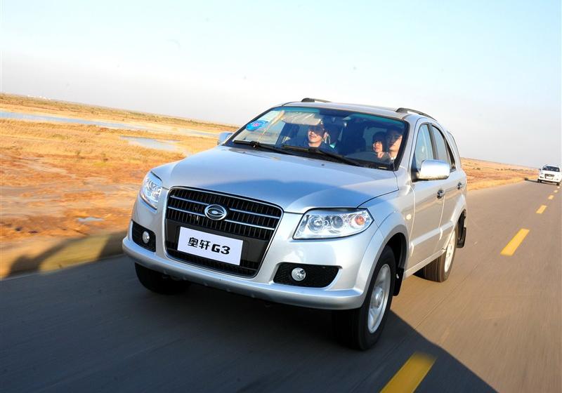 廣汽吉奧 奧軒G3 2011款 G3 2.0L精英版