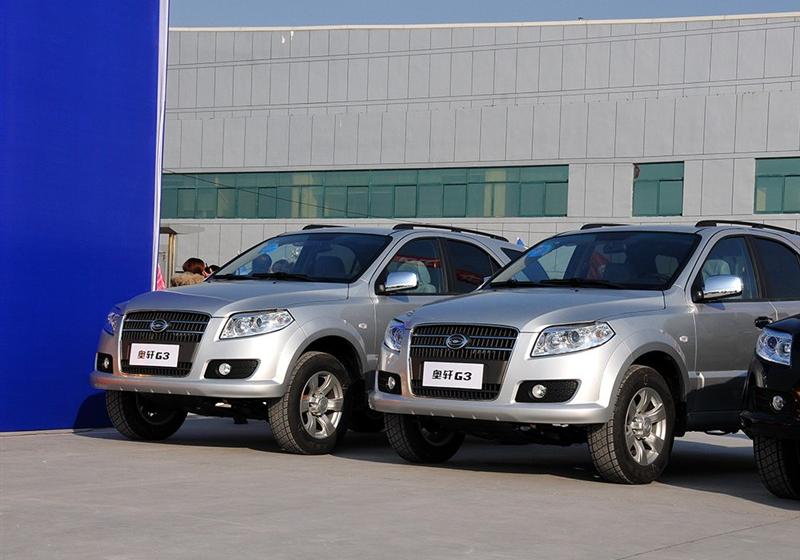 廣汽吉奧 奧軒G3 2011款 G3 2.0L精英版