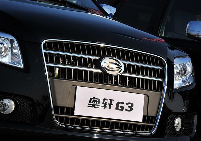 廣汽吉奧 奧軒G3 2011款 G3 2.0L精英版