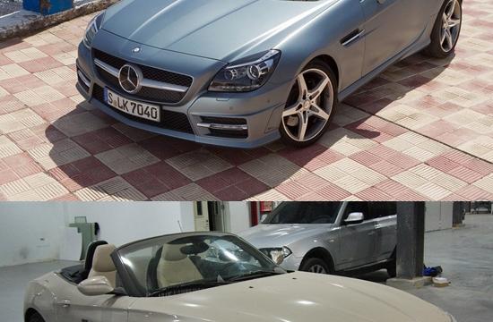 差1萬 奔馳SLK350對比寶馬Z4 35i敞篷版