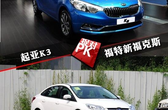 起亞K3VS福特新福克斯 高配與駕控的抉擇