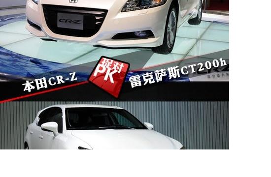 本田CR-Z對比雷克薩斯CT200h 混動新選擇