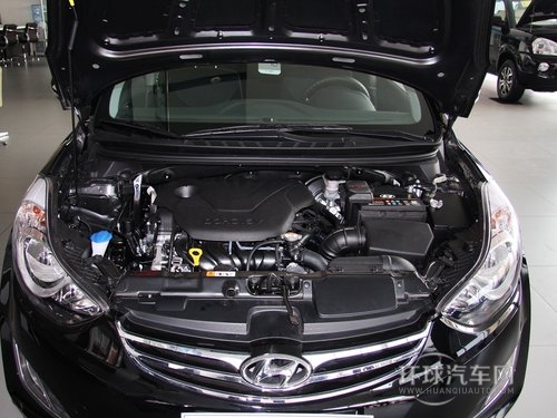 北京現代 朗動 1.6L AT 發(fā)動機局部特寫