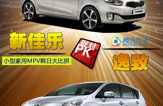新佳樂(lè)對(duì)比逸致 小型家用MPV韓日大比拼