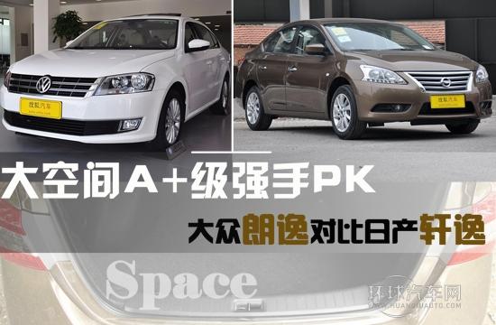 大空間A+級(jí)強(qiáng)手PK 大眾朗逸對(duì)比日產(chǎn)軒逸