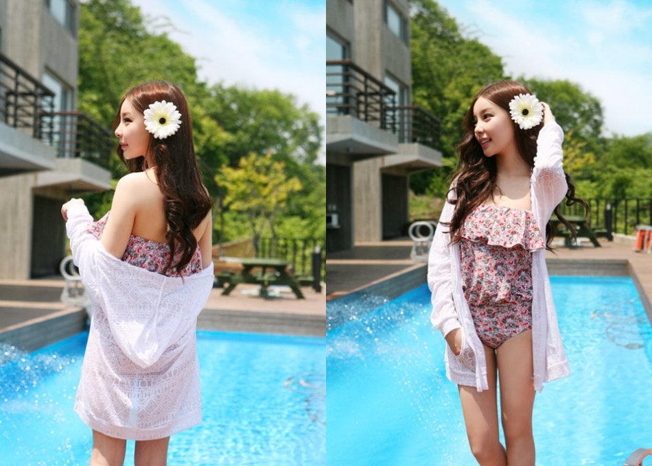 婀娜胸線粉面桃腮的“花”姑娘