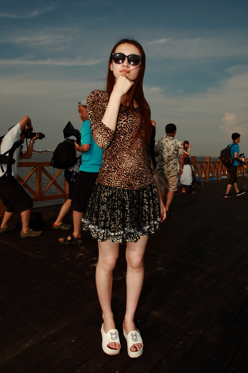 金山車模比基尼秀 迷瞎你的眼