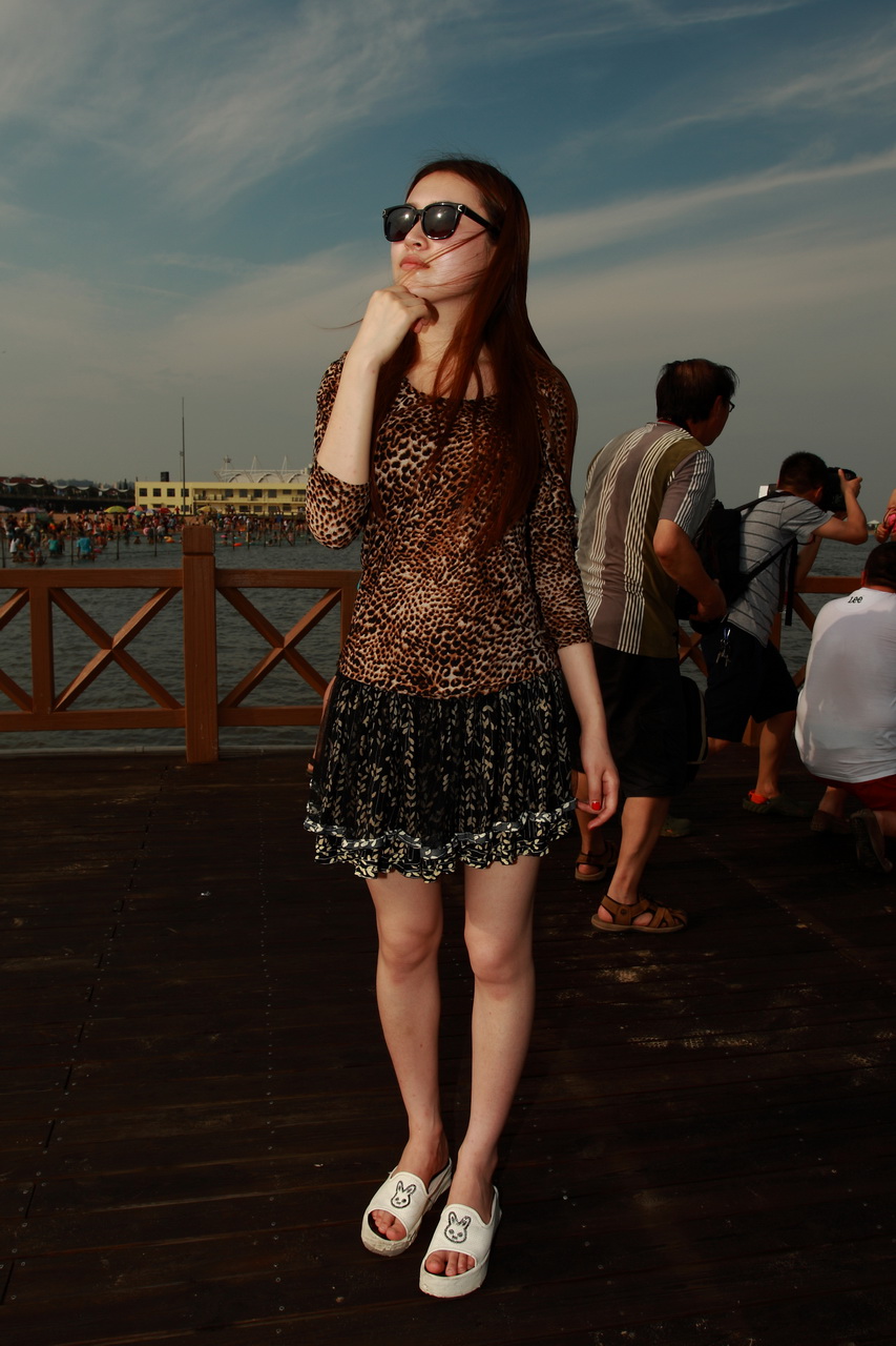 金山車模比基尼秀 迷瞎你的眼