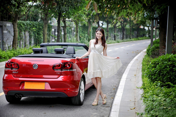 敞篷下的小清新