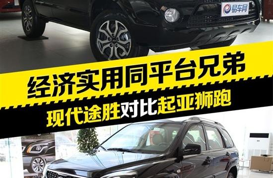 主打經濟實用牌 起亞獅跑對比現代途勝
