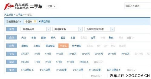 汽車點評二手車上線 推動國內車市成熟