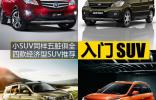 小SUV同樣五臟俱全 四款經濟型SUV推薦