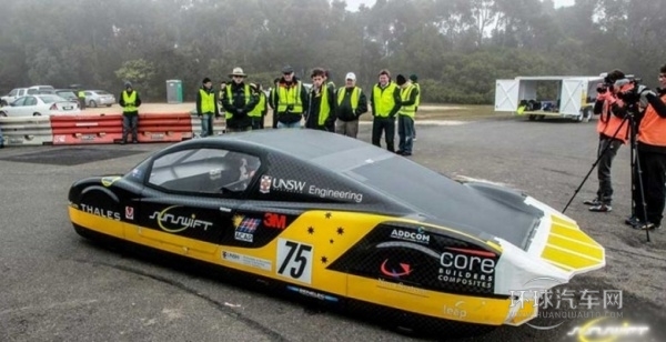 世界上Z快的電動汽車誕生:平均時速106.966公里