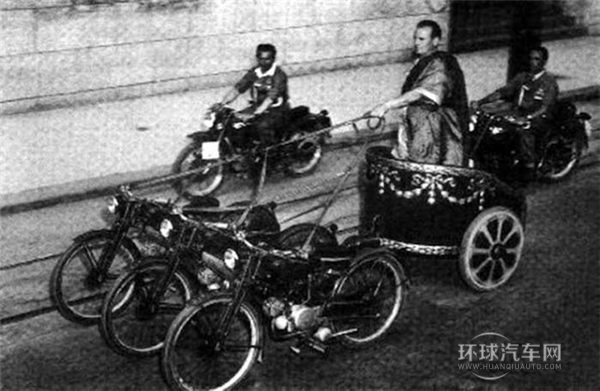 1920年代瘋狂的摩托車戰車比賽 現已失傳