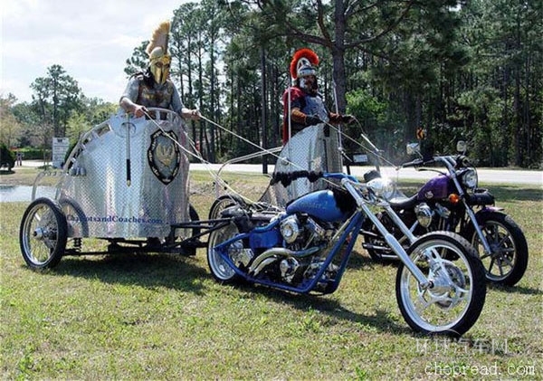 1920年代瘋狂的摩托車戰車比賽 現已失傳