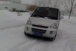 五菱榮光面包車雪地漂移_高清