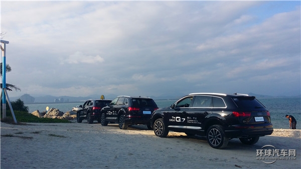全新奧迪Q7三亞試駕