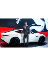 貝克漢姆現身捷豹發布會 引發現場尖叫