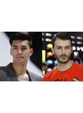 男人嫉妒女人尖叫 車展男模誘惑全場