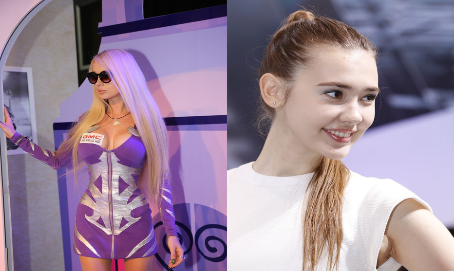 異域風(fēng)情也銷魂 北京車展洋妞一覽