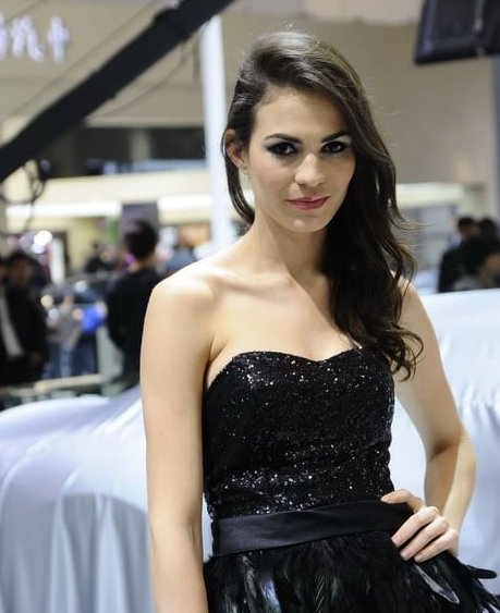 異域風情也銷魂 北京車展洋妞一覽