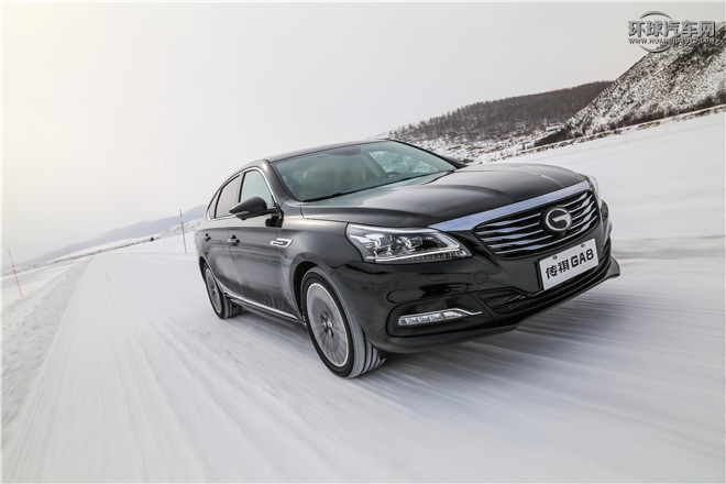 廣汽傳祺GA8在海拉爾接受冰雪考驗