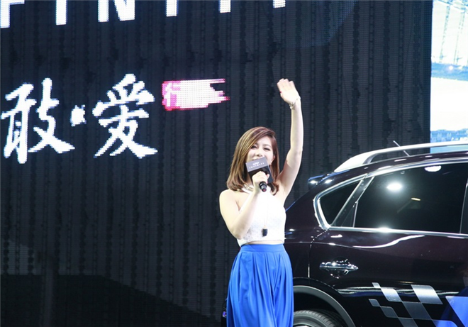 引爆成都車展的明星們