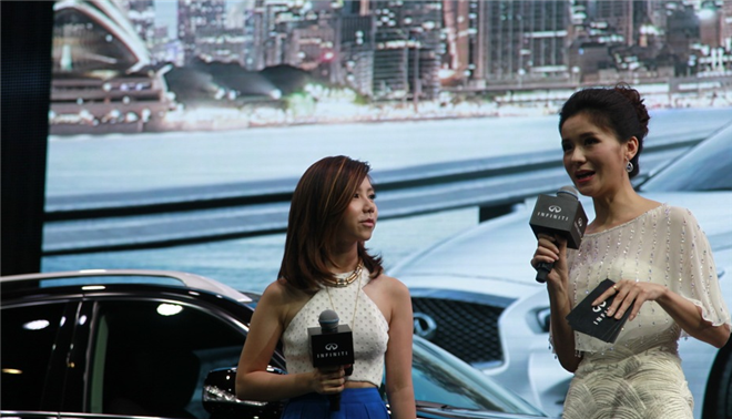 引爆成都車展的明星們