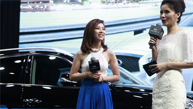 引爆成都車展的明星們