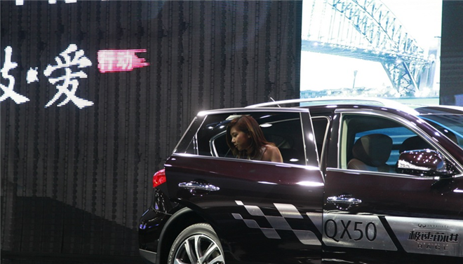 引爆成都車展的明星們