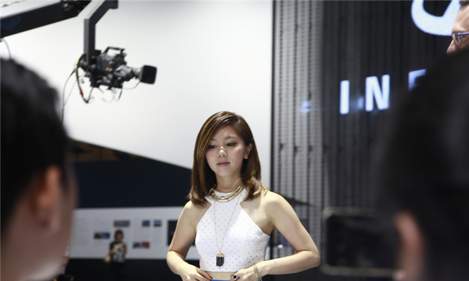 引爆成都車展的明星們