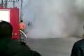 冬季也自燃？實拍桑塔納冬天自燃起火