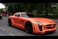 拒絕低調(diào)！FAB操刀改裝橙色亞光SLS AMG