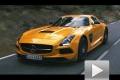3.6秒破百 奔馳SLS AMG黑色版試車展示