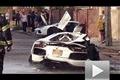 當場斷兩截 蘭博基尼Aventador悲劇車禍